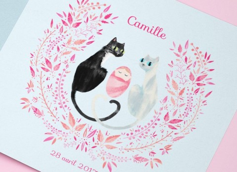 Birth Announcement –&nbsp;Camille